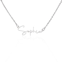 Signature-Style Name Necklace