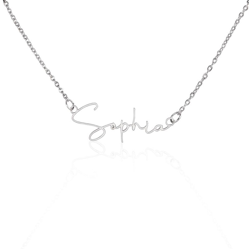 Signature-Style Name Necklace
