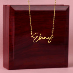 Signature-Style Name Necklace